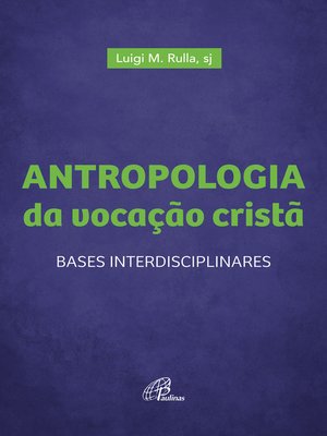 cover image of Antropologia da vocação cristã